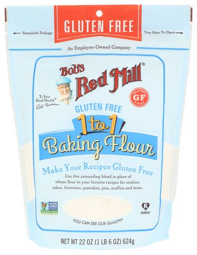 1-1 Baking Flour, Gluten-Free, 22 oz, Bob's Red Mill, Flour - Country Life Natural Foods