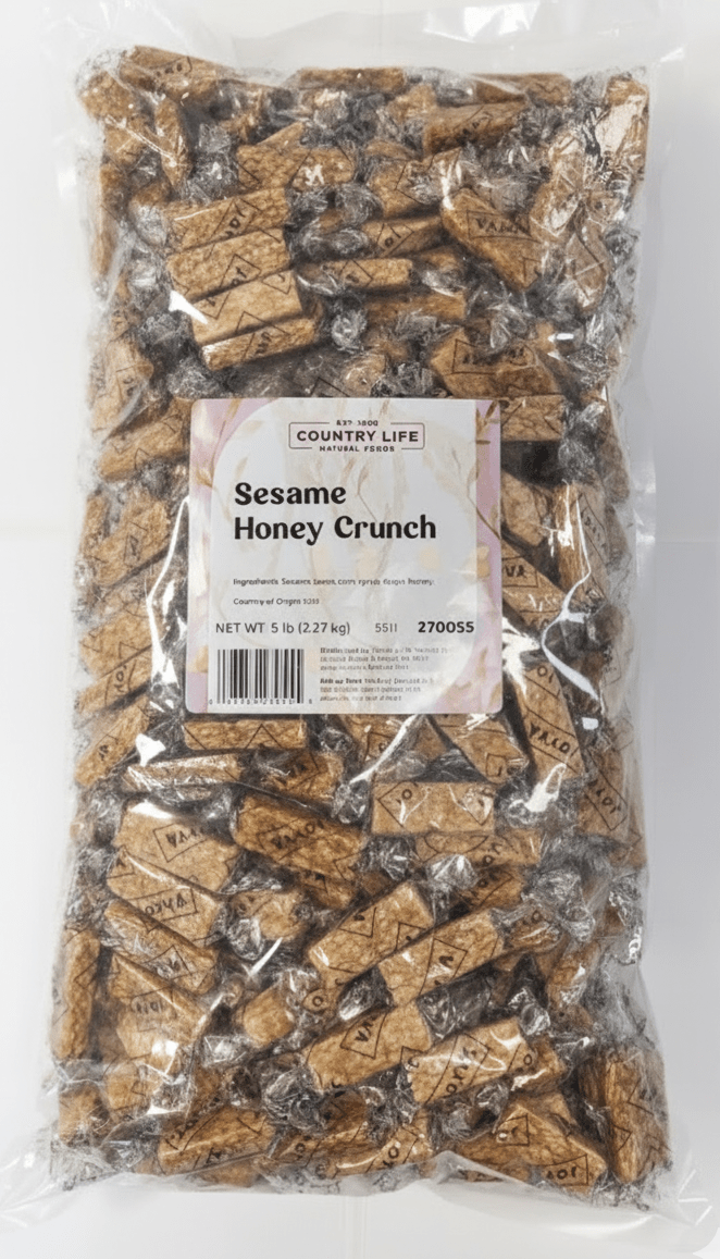 Sesame Crunch, Honey Candies, Candy - Country Life Natural Foods