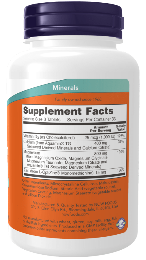 Magnesium & Calcium 2:1 Ratio, Vitamins & Supplements - Country Life Natural Foods