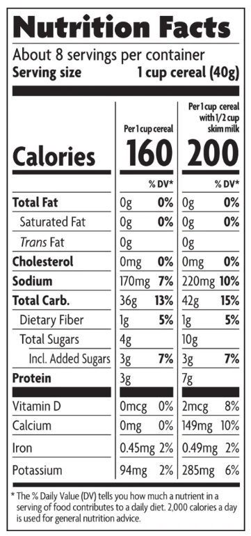 
                  
                    Cereal, Corn Flakes, Organic
                  
                