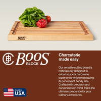 
                  
                    John Boos Large Maple Wood Edge Grain Reversible Cutting Board, 24" x 18" x 1.5" - Country Life Natural Foods
                  
                
