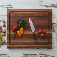 
                  
                    John Boos BBQ Collection Reversible Wood Cutting Board with Juice Groove, Walnut - Country Life Natural Foods
                  
                