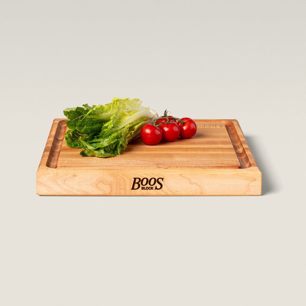 
                  
                    John Boos Square Maple Wood Cutting Board with Juice Groove, 15" x 15" x 1.5" - Country Life Natural Foods
                  
                