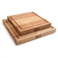 
                  
                    John Boos Square Maple Wood Cutting Board with Juice Groove, 15" x 15" x 1.5" - Country Life Natural Foods
                  
                