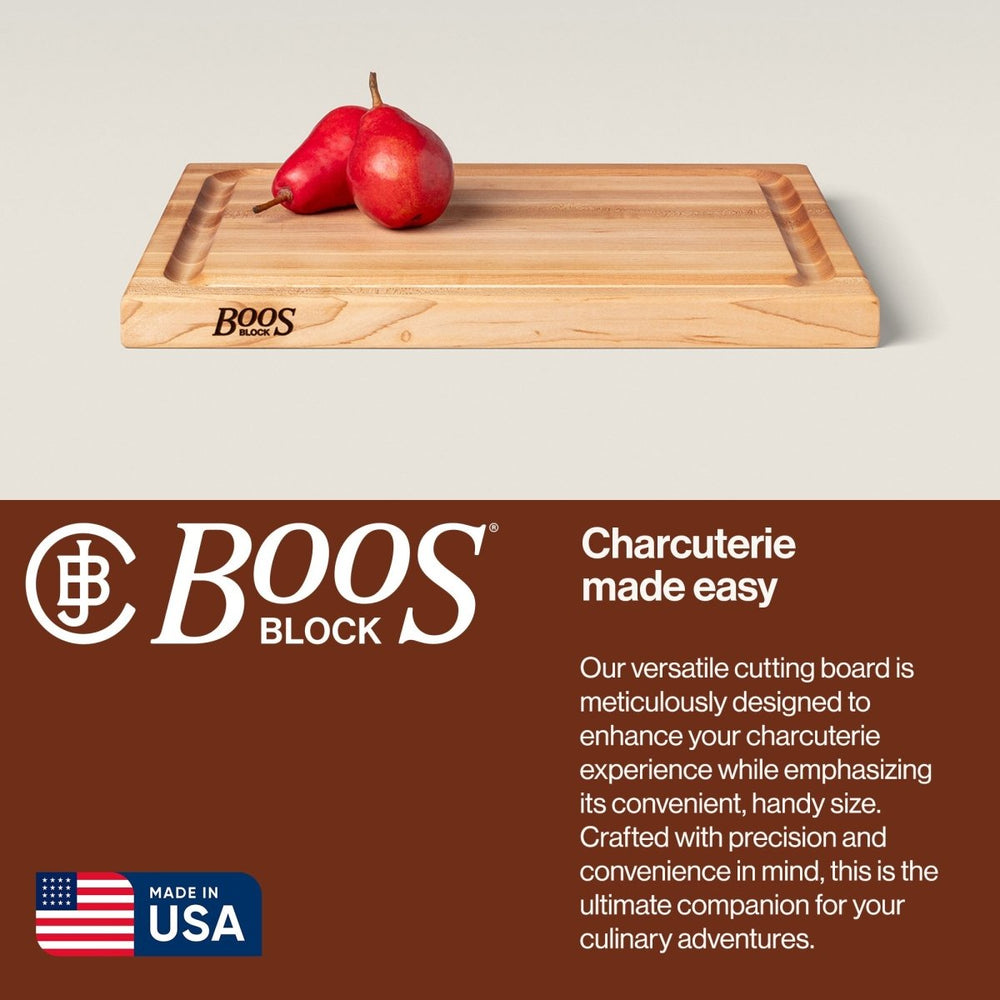 
                  
                    John Boos Large Maple Wood Edge Grain Reversible Cutting Board, 20" x 15" x 1.5" - Country Life Natural Foods
                  
                
