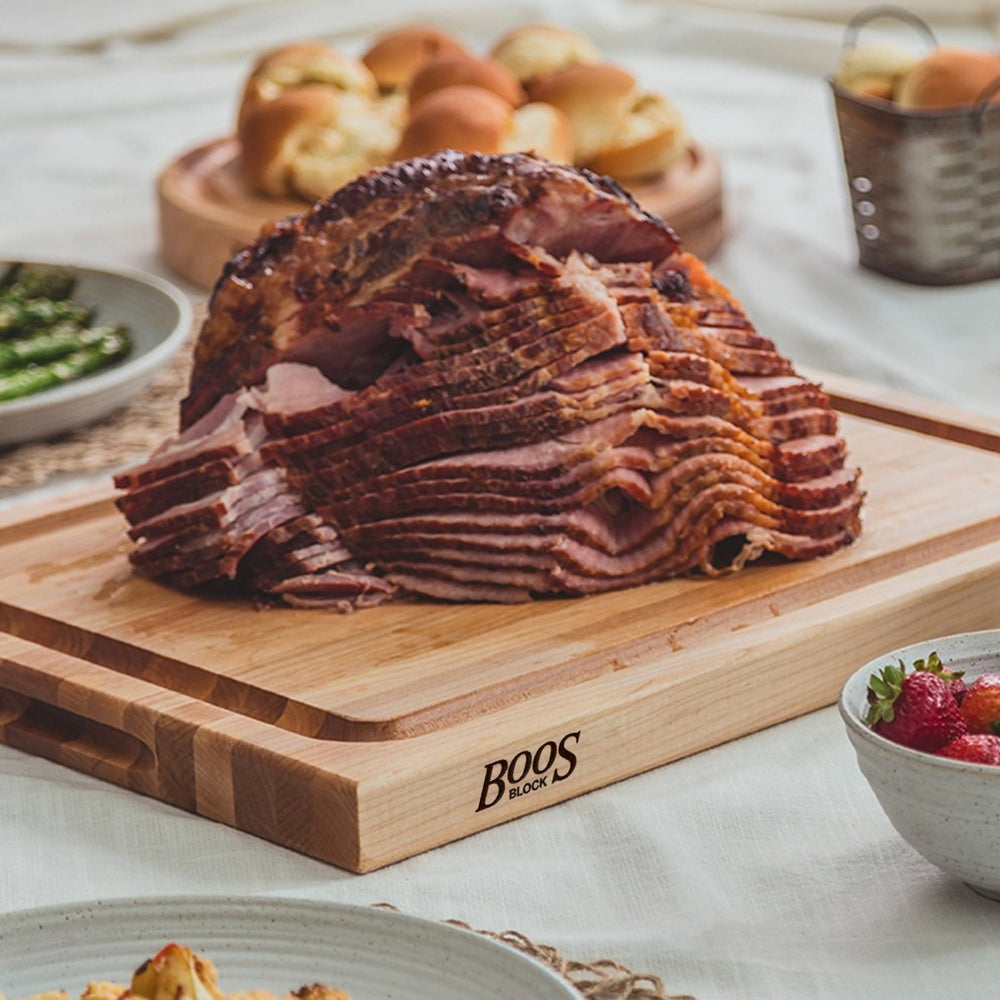 
                  
                    John Boos Large Maple Wood Edge Grain Reversible Cutting Board, 20" x 15" x 1.5" - Country Life Natural Foods
                  
                