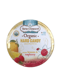 Hard Candy, Organic, Lemon & Raspberry - Country Life Natural Foods