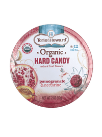 Hard Candy, Organic, Pomegranate & Nectarine - Country Life Natural Foods