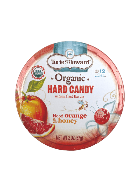 Hard Candy, Organic, Blood Orange & Honey, Candy - Country Life Natural Foods