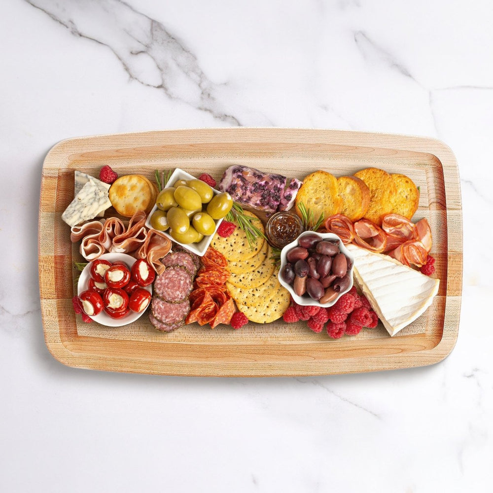 
                  
                    John Boos Large Maple Wood Edge Grain Kitchen Cutting Board, 18" x 11" x 1.5" - Country Life Natural Foods
                  
                