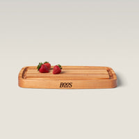 
                  
                    John Boos Large Maple Wood Edge Grain Kitchen Cutting Board, 18" x 11" x 1.5" - Country Life Natural Foods
                  
                