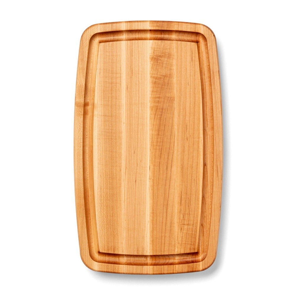 John Boos Large Maple Wood Edge Grain Kitchen Cutting Board, 18