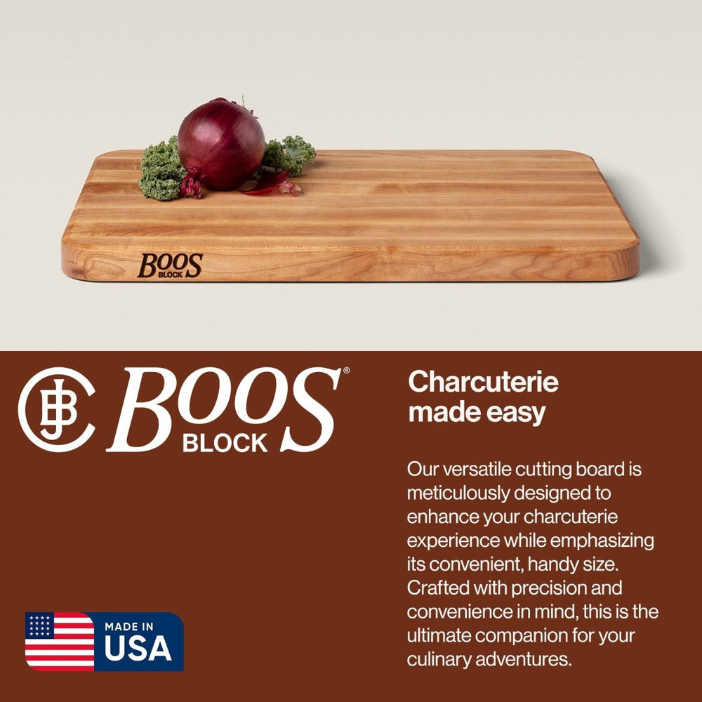 
                  
                    John Boos Chop N Slice Large Maple Wood Edge Grain Cutting Board, 20"x14"x1.25" - Country Life Natural Foods
                  
                