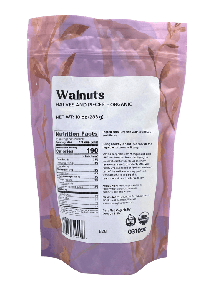 
                  
                    Walnut Pieces, Organic - Country Life Natural Foods
                  
                