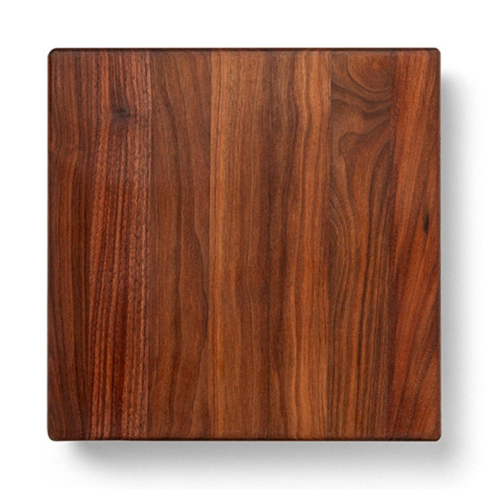 John Boos Small Walnut Wood Edge Grain Cutting Board for Kitchen, 12