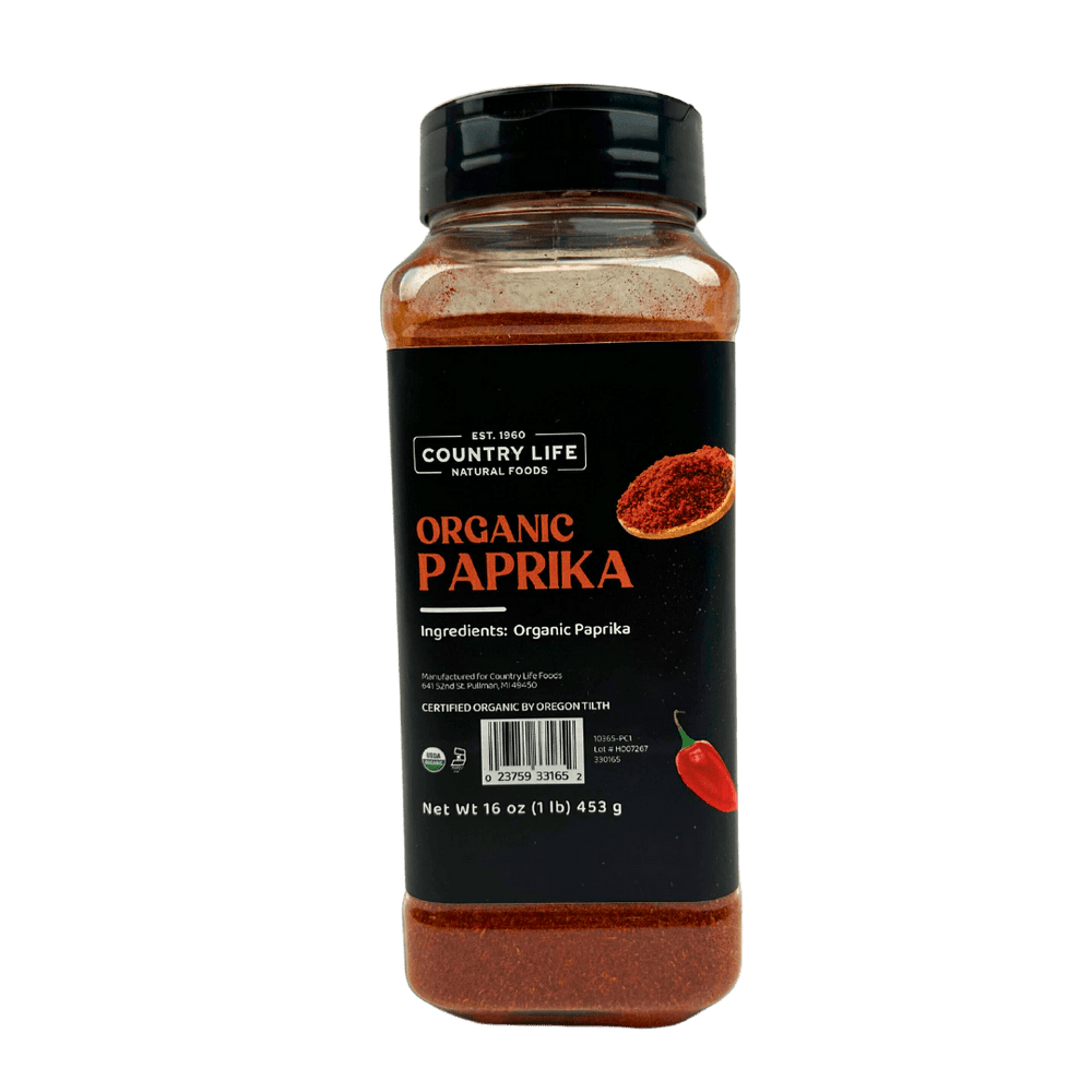 Paprika, Organic - Country Life Natural Foods