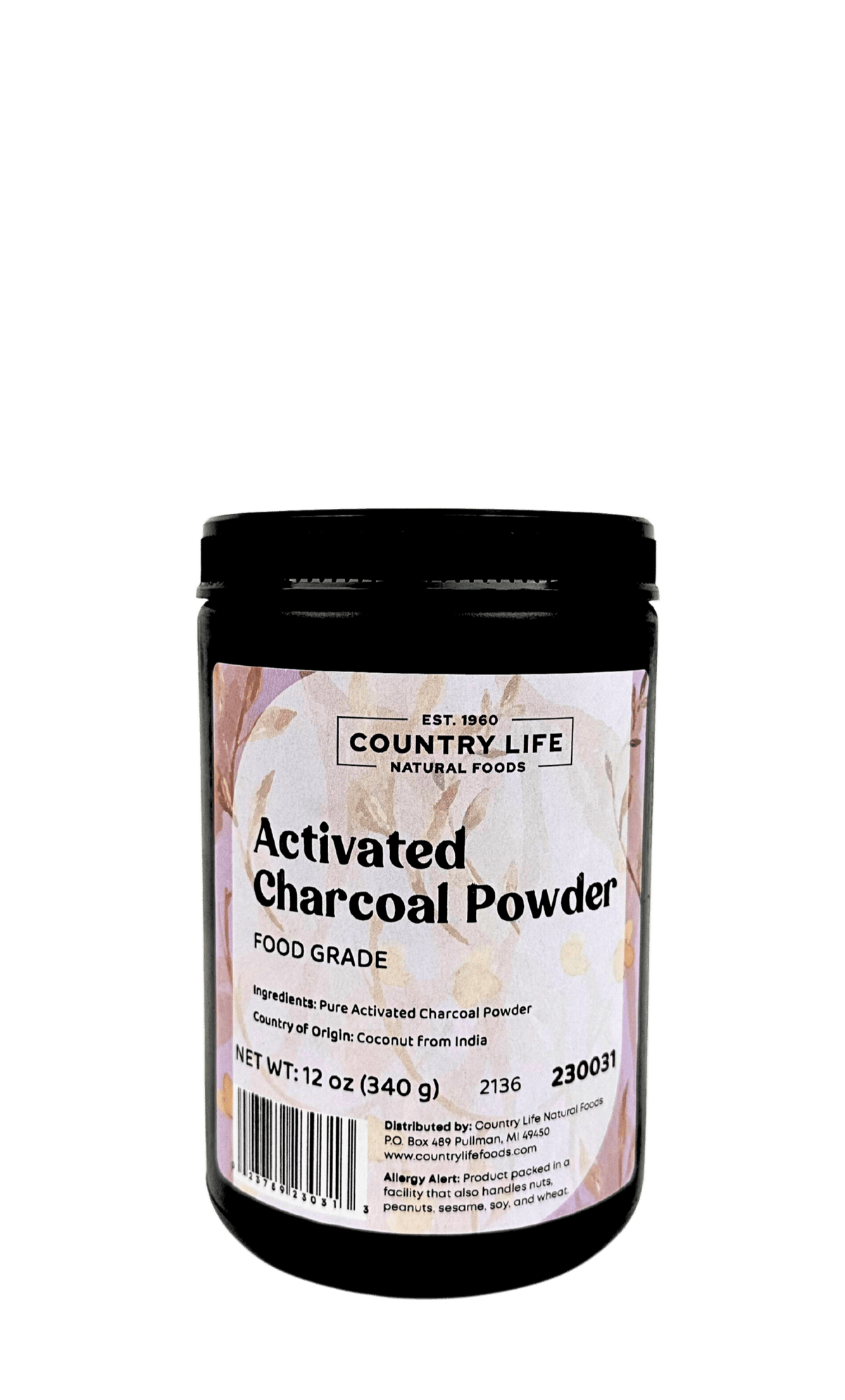 Country Life Powder Charcoal Powder, Activated | Country Life Natural Foods