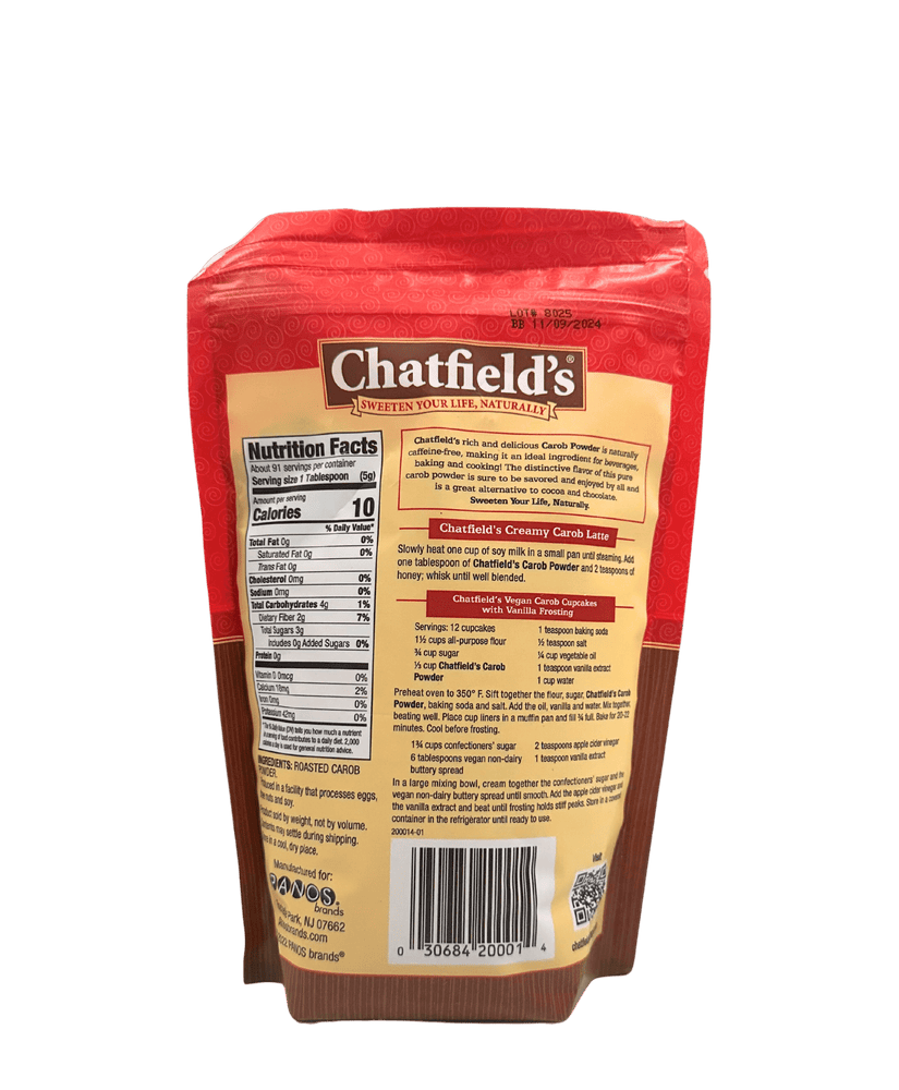 
                  
                    Carob Powder (Chatfields) - Country Life Natural Foods
                  
                