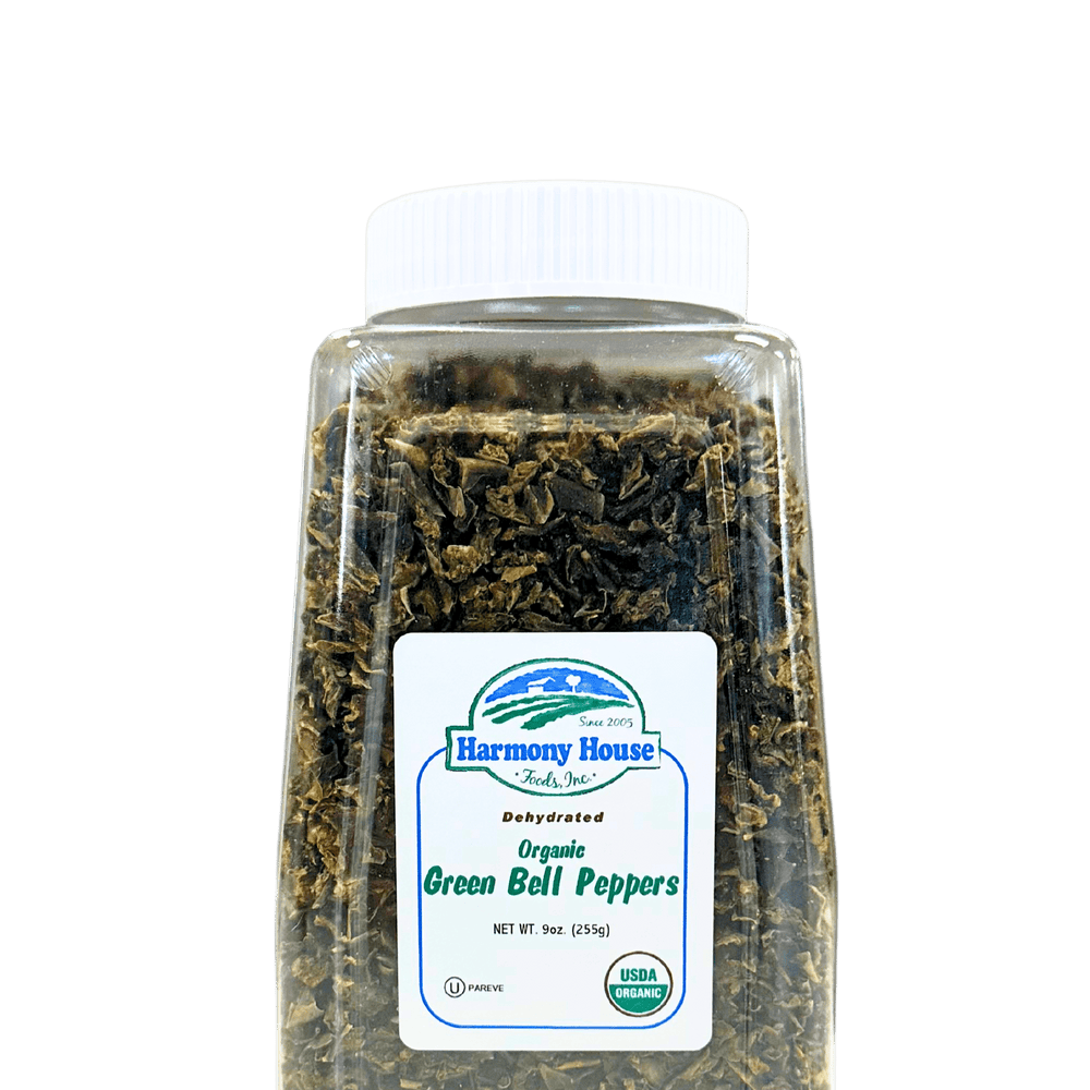 Bell Pepper, Green, Dried, Organic - Country Life Natural Foods