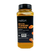 Turmeric, Ground, Organic - Country Life Natural Foods