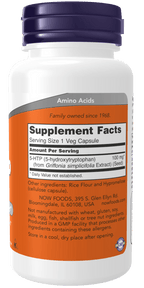 5-HTP 100mg, Vitamins & Supplements - Country Life Natural Foods
