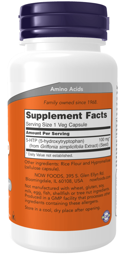 5 - HTP 100mg - Country Life Natural Foods