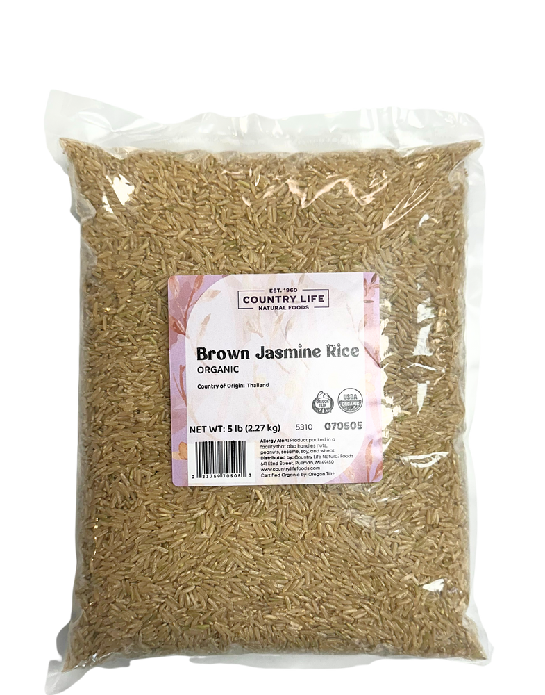 
                  
                    Brown Rice, Jasmine, Organic - Country Life Natural Foods
                  
                