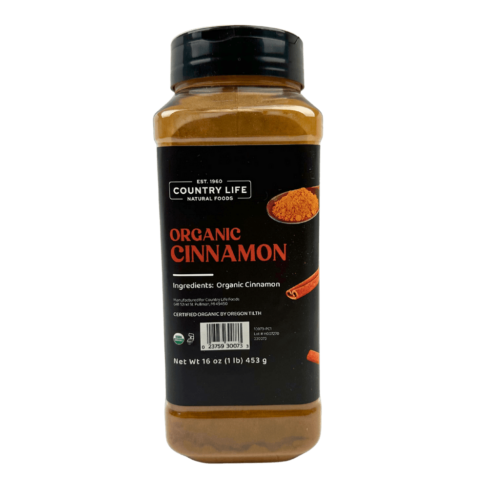 Cinnamon, Ground, Organic - Country Life Natural Foods