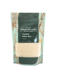 Jasmine Rice, White, Organic - Country Life Natural Foods