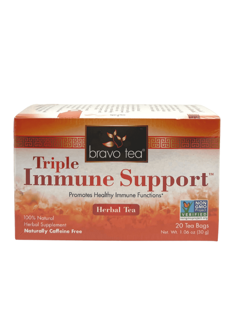 Herbal Tea, Bravo, Triple Immune Support - Country Life Natural Foods