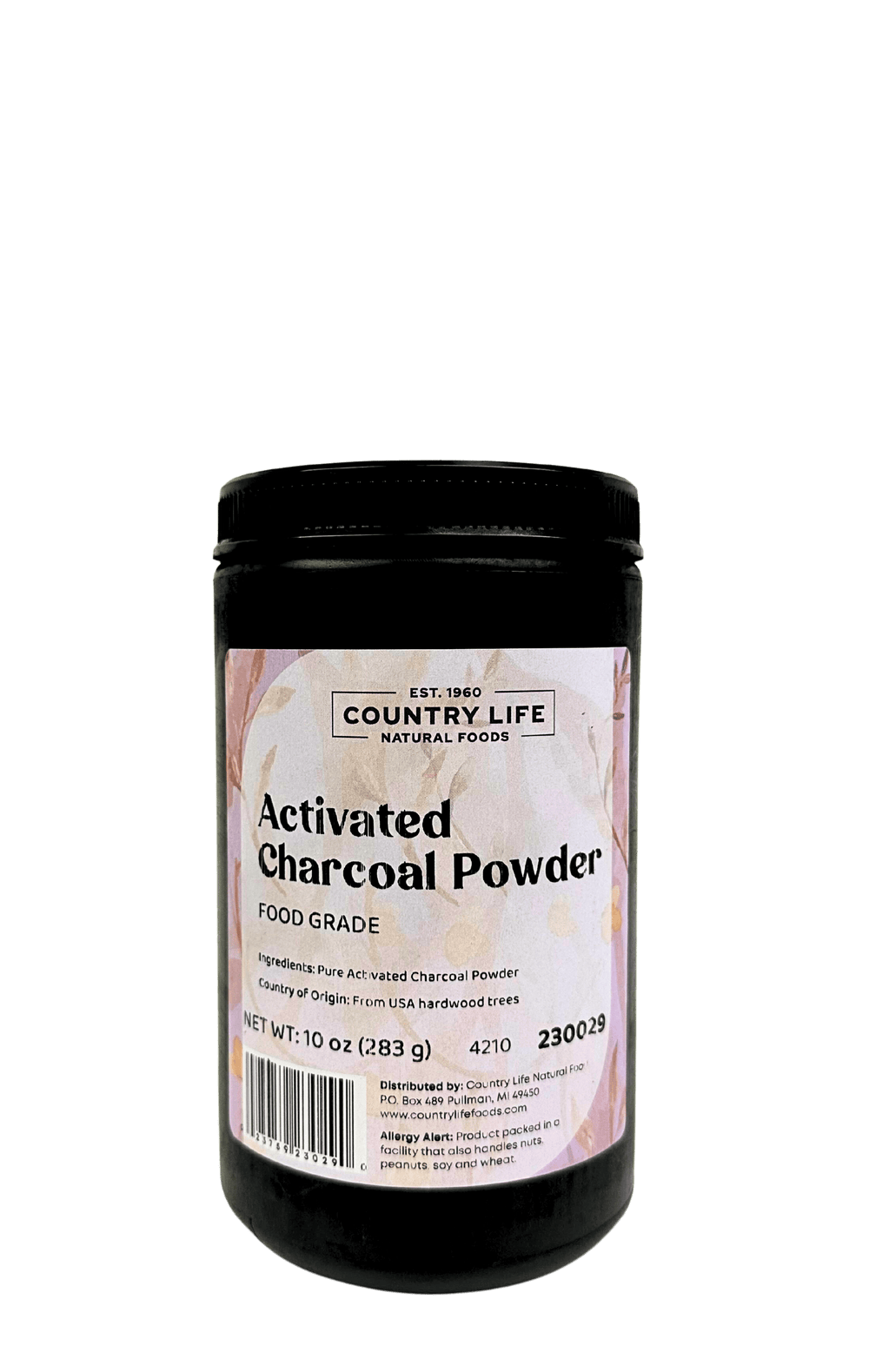 Charcoal Powder, Activated - Country Life Natural Foods