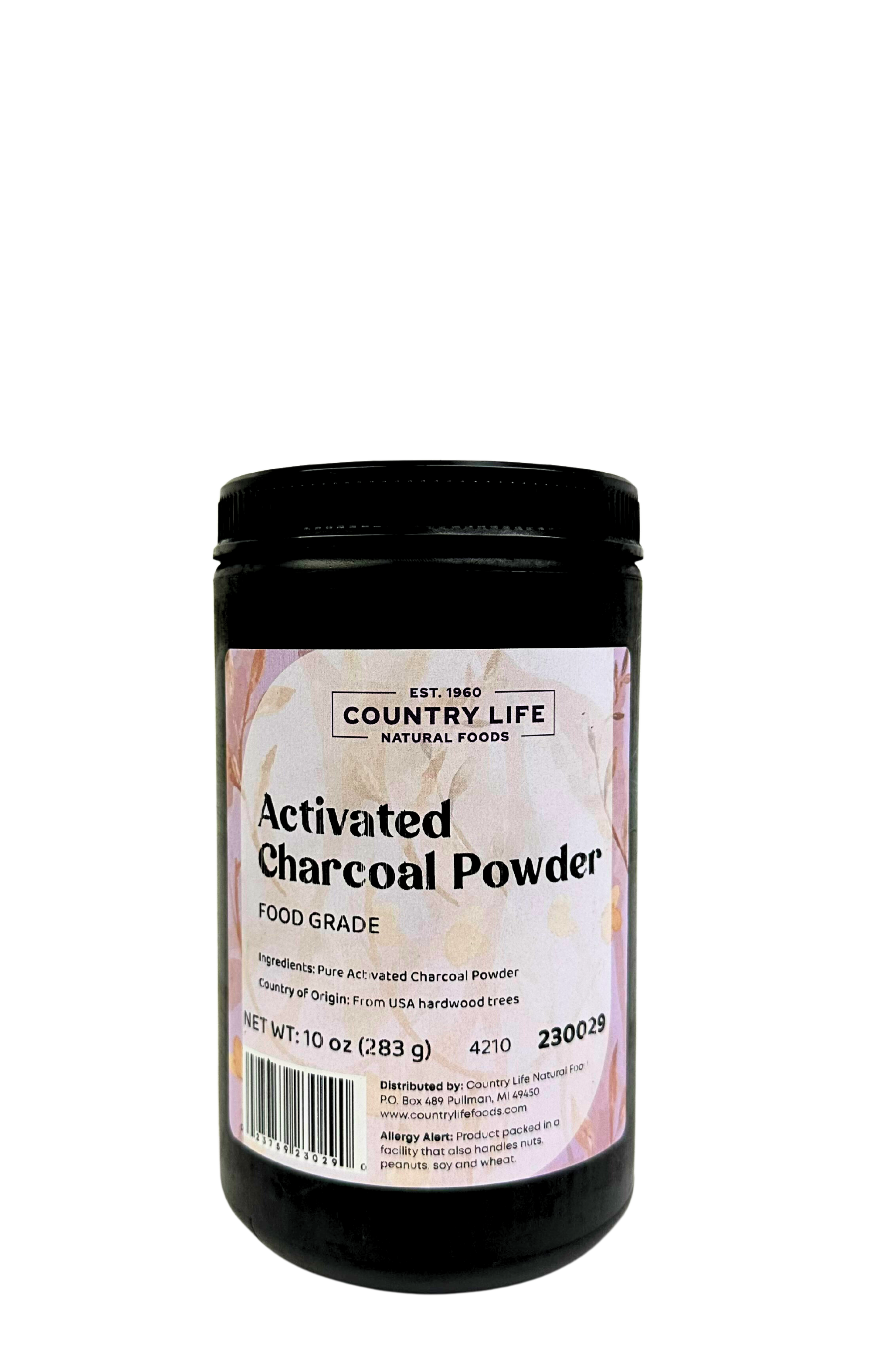 Country Life Charcoal Powder, 500 mg, Activated Coconut - 5 oz
