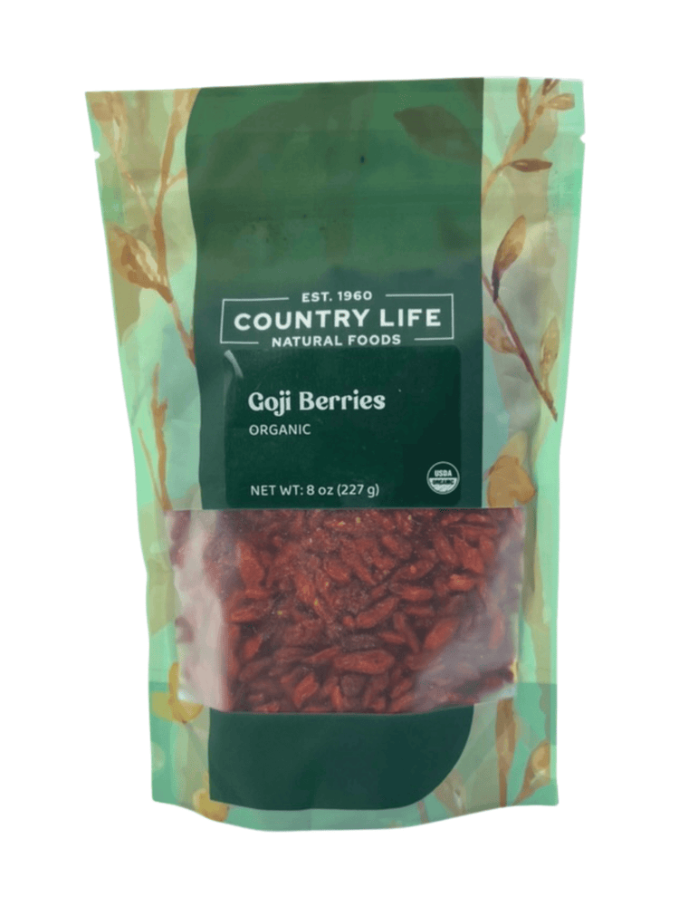 
                  
                    Goji Berries, Organic - Country Life Natural Foods
                  
                