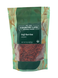 Goji Berries, Organic - Country Life Natural Foods