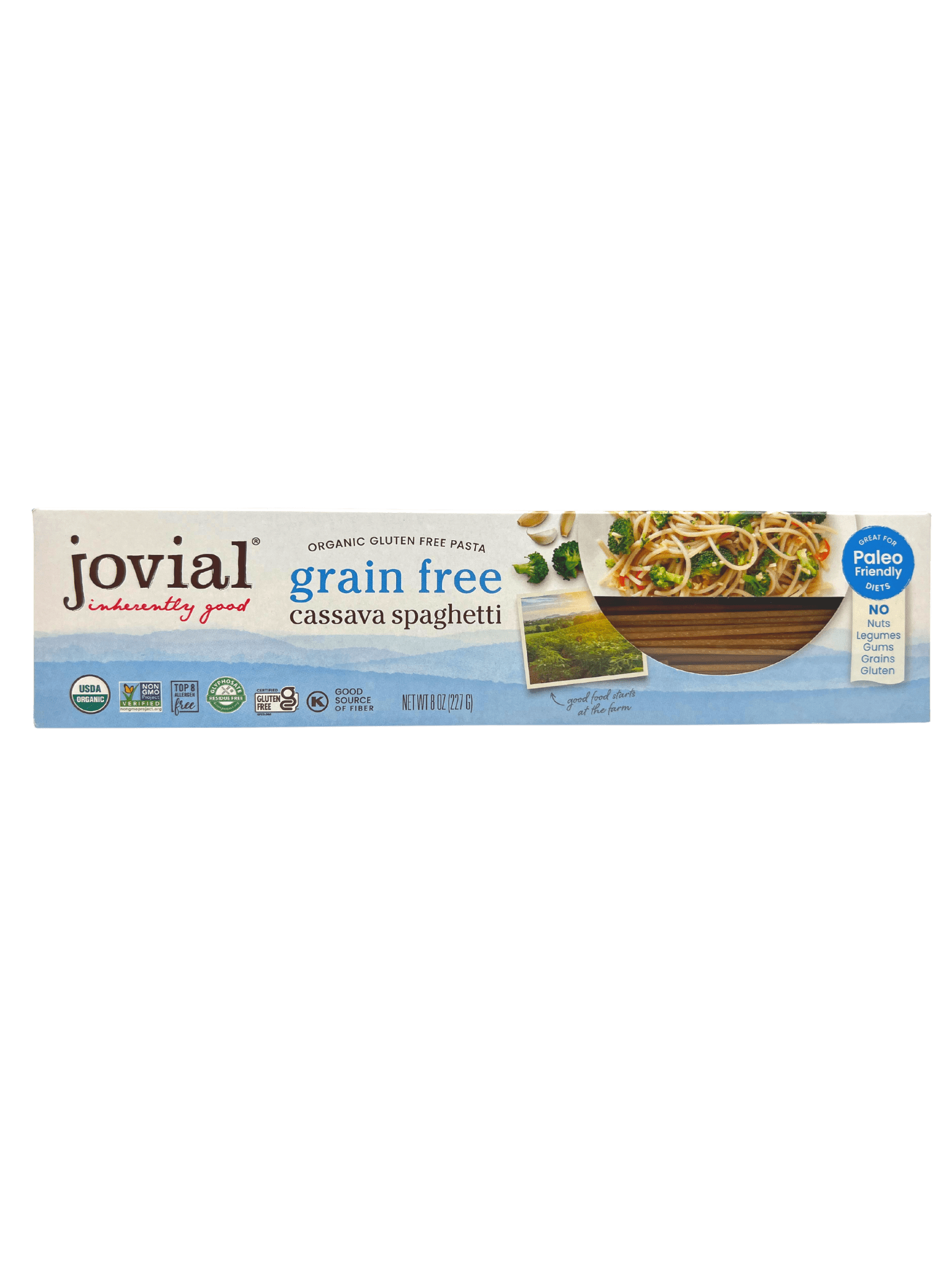 Spaghetti, Cassava, Organic, Jovial, Gluten-Free, Grain-Free - Country Life Natural Foods