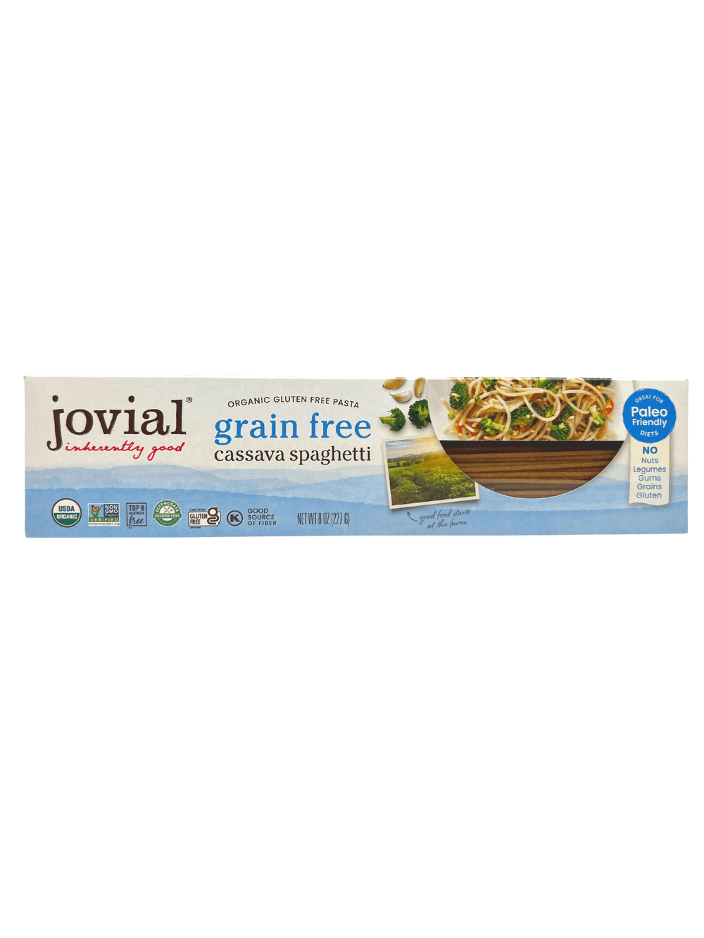 Spaghetti, Cassava, Organic, Jovial, Gluten - Free, Grain - Free - Country Life Natural Foods