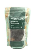 Tomato, Organic, Sundried, Halves, Dried Vegetables - Country Life Natural Foods
