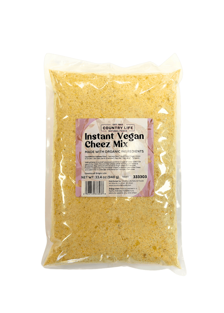 
                  
                    Cheez Mix, Vegan, Instant - Country Life Natural Foods
                  
                