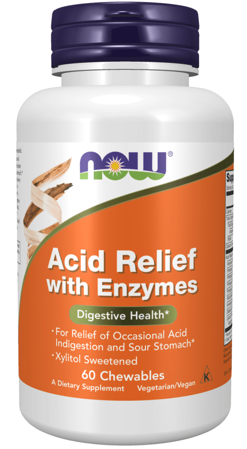 Acid Relief with Enzymes Chewables - Country Life Natural Foods