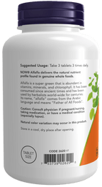 Alfalfa 650mg 250 Count, Vitamins & Supplements - Country Life Natural Foods