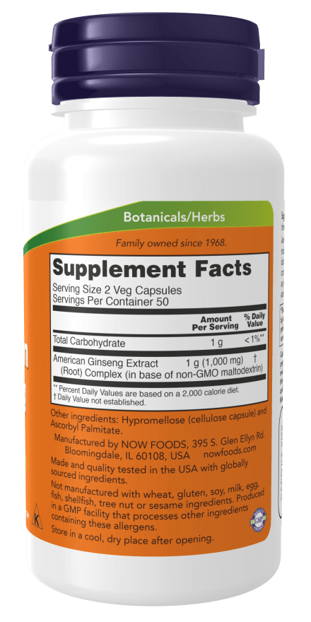 
                  
                    American Ginseng 500mg - Country Life Natural Foods
                  
                