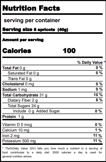 Apricots, Turkish, Organic - Country Life Natural Foods