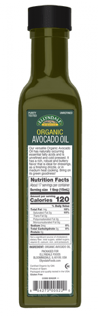 Avocado Cooking Oil, Organic, Oil & Vinegar - Country Life Natural Foods