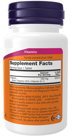 B-1 100mg, Vitamins & Supplements - Country Life Natural Foods