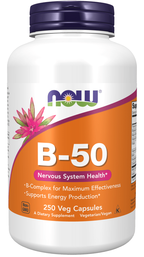 B - 50 VegCaps - Country Life Natural Foods