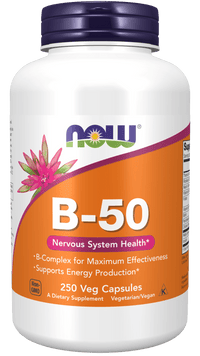 B - 50 VegCaps - Country Life Natural Foods