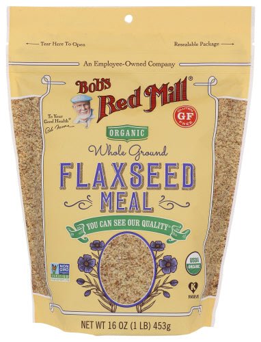 Flaxseed Meal, Brown, Organic, Bob's Red Mill, Egg Replacers & Binders - Country Life Natural Foods