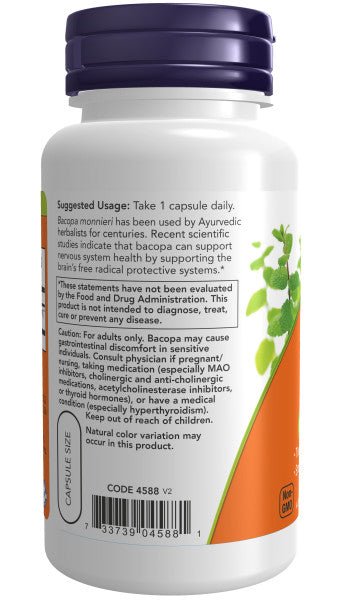 Bacopa Extract 450 mg, Vitamins & Supplements - Country Life Natural Foods