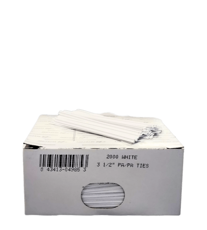 
                  
                    Bag Ties, Paper, 3.5