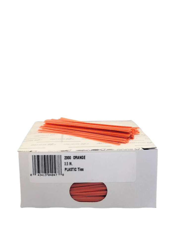 Bag Ties, Plastic, 3.5", 2000 Count, Food Storage - Country Life Natural Foods
